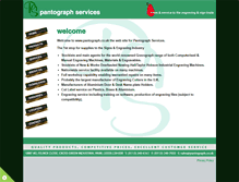 Tablet Screenshot of pantograph.co.uk